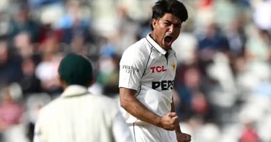 Pakistan’s Razaullah Breaks Records in Third Test