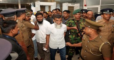 Sri Lankan Court Sentences Easter Attack Convicts to 220 Years Each