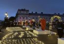 Thousands Gather for First Ganga Aarti on River Thames Banks