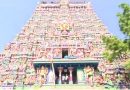 மதுரை மீனாட்சி சுந்தரேஸ்வரர் திருக்கோவில் மகா மும்பாபிஷேகம் – கோபுரங்களுக்கு 5 டன் எடை கொண்ட பிரம்மாண்ட பூமாலைகள் அணிவிப்பு