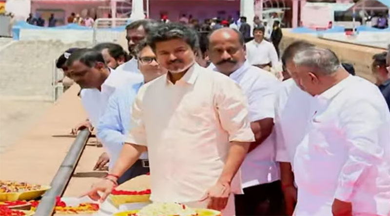 டெல்டா பாசனத்திற்காக முதலமைச்சர் விஜய் மேட்டூர் அணையை திறந்து வைத்தார்