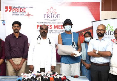 Pride Hospital, Chennai performs a Rare Multidisciplinary Replantation Successfully Reattaches Completely Amputated Forearm with Zero Infection
