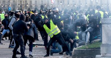 Macron Promises Legal Action Against Protest Violence