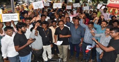 Residents Protest Rising Road Levels