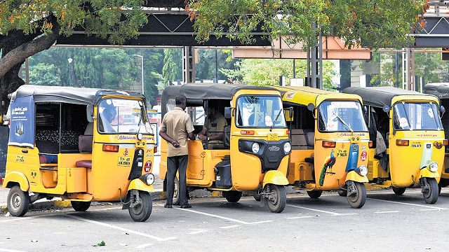 Tamil Nadu Adjusts Auto-Rickshaw Fares