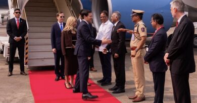 U.S. Secretary Rubio Visits Mumbai for Meetings