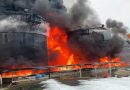 Ukraine Strikes Russian Refinery with Drones and Missiles