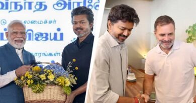 Vijay Balances Ties with Rahul Gandhi and Modi