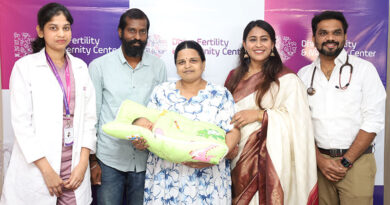 தியா கருவளம் மற்றும் மகப்பேறு மையத்தில் ரோபோ உதவியுடன் தமிழ்நாட்டின் முதல் கருத்தரிப்பு சிகிச்சை ஆரோக்கியமான பெண் குழந்தையை பெற்றெடுத்த 37 வயது பெண்