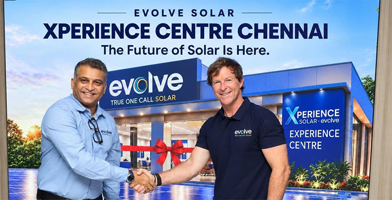 Jonty Rhodes Inaugurates Evolve Solar Xperience Centre in Chennai