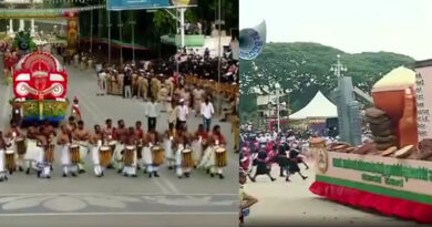 மைசூர் தசரா விழாவில் கவனம் ஈர்த்த கேரளாவின் தெய்யம் கலை நிகழ்ச்சி!