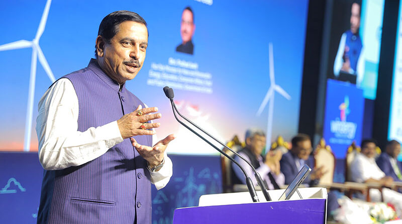 Union Minister Shri Pralhad Joshi inaugurated Windergy India 2026 in Chennai