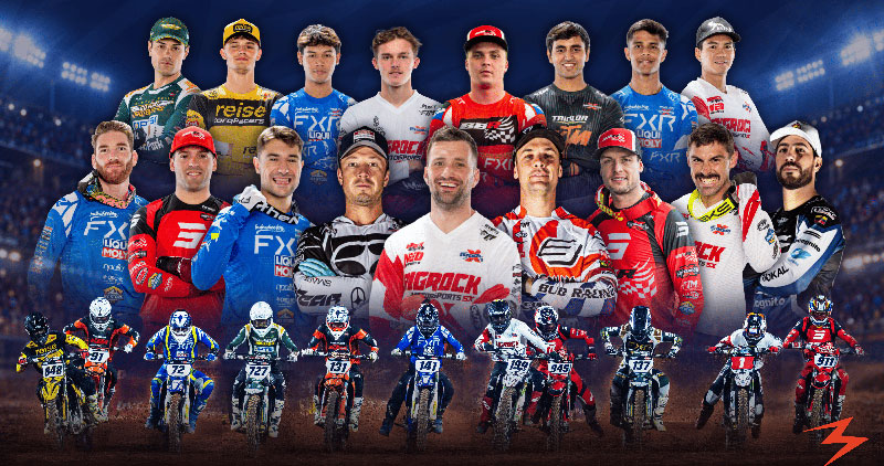 146 World Athletes from 21 countries Line up for Indian Supercross Racing League Season 3