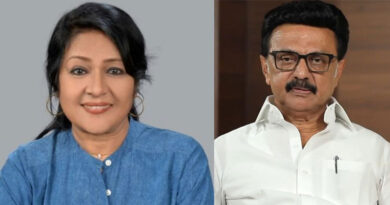 மரியாதைக் குறைவான விமர்சனங்கள் – திமுக தலைவர் மு.க.ஸ்டாலினை குறிப்பிட்டு கேள்வி எழுப்பிய ஷோபனா ரவி