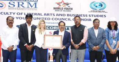 SRM Ramapuram Makes a World Record Attempt to Promote Sustainable Fashion and Textile Upcycling