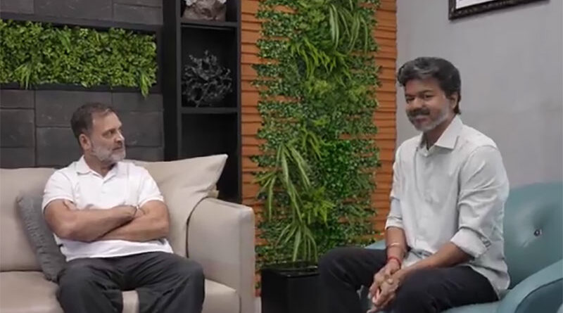 முதலமைச்சர் ஜோசப் விஜயை சந்தித்த ராகுல் காந்தி